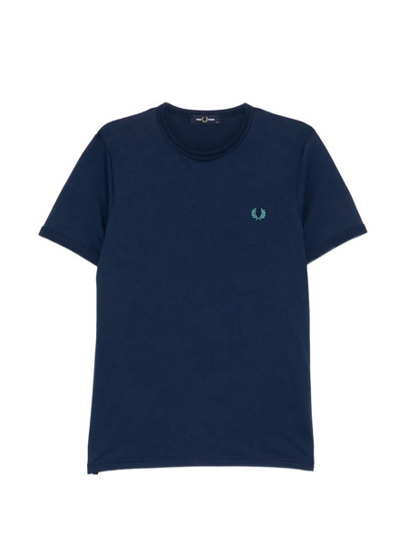  Fred Perry Camiseta Ringer - Azul 