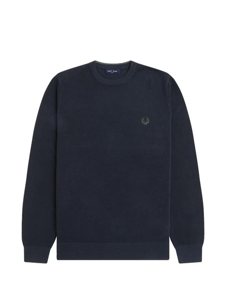  Fred Perry Jersey Con Logo Bordado - Verde 