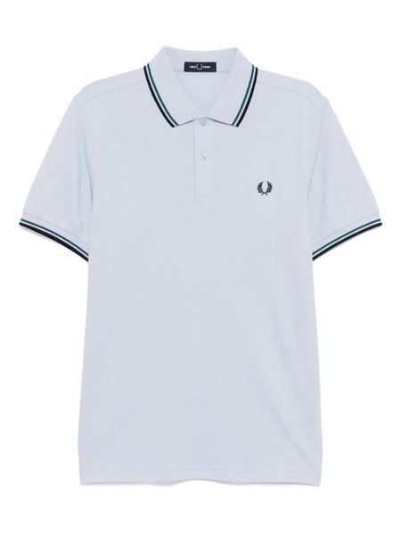  Fred Perry Polo Con Ribetes - Azul 