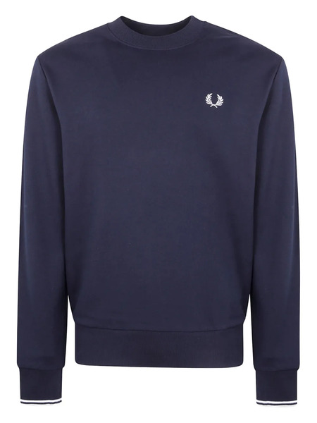  Fred Perry Sudadera Con Laurel Bordado - Azul 