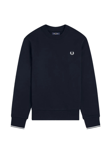  Fred Perry Sudadera Con Logo Bordado - Azul 