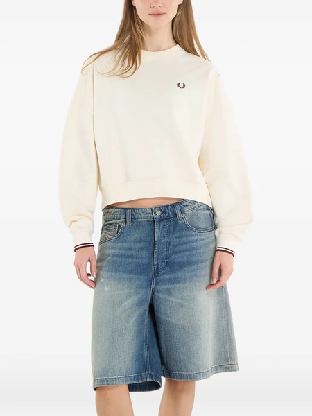  Fred Perry Sudadera Con Logo Bordado - Neutro 