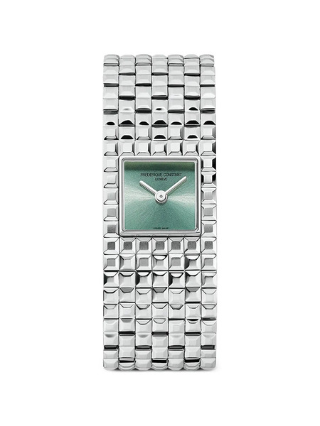  Frederique Constant Reloj Classics Manchette De 25.7 Mm - Verde 