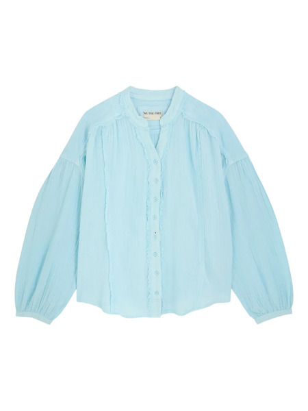  Free People Camisa Valley Double - Azul 