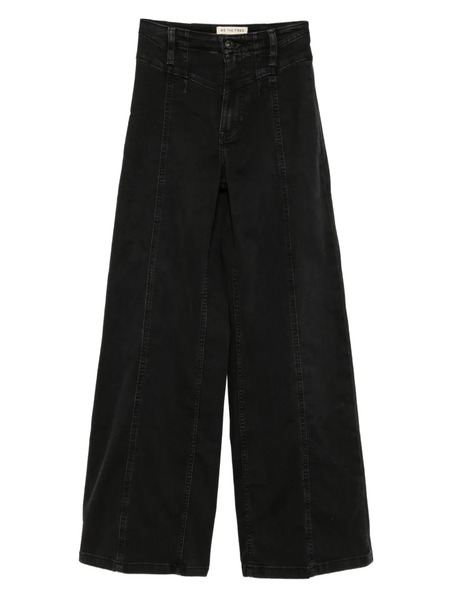  Free People Vaqueros Anchos Libre - Negro 