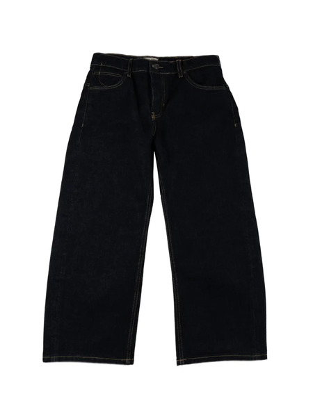  Free People Vaqueros Boyfriend Con Botones - Azul 