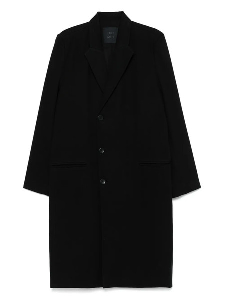  Frei-mut Abrigo Con Botones - Negro 