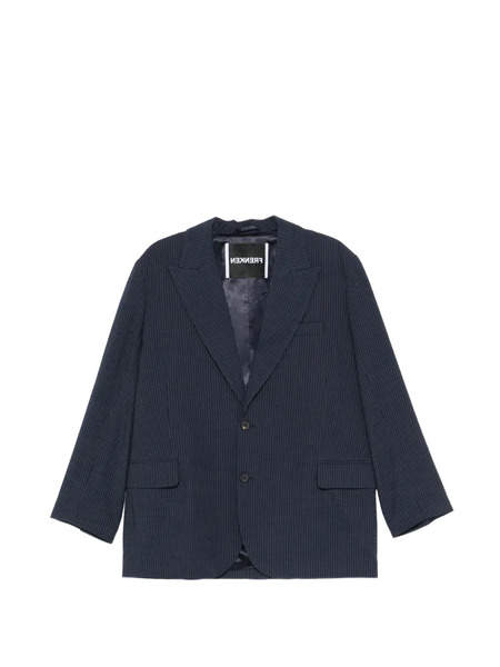  Frenken Blazer A Rayas - Azul 