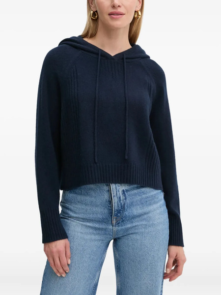  From Future Sudadera De Cachemira Con Capucha - Azul 