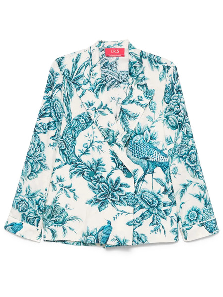  F.r.s For Restless Sleepers Camisa Otrera - Azul 