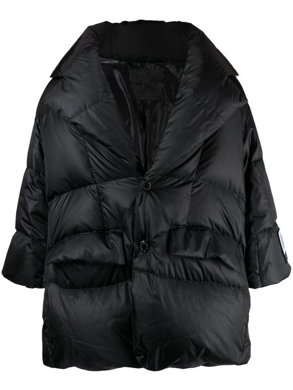  Fumito Ganryu Plumífero Oversize - Negro 