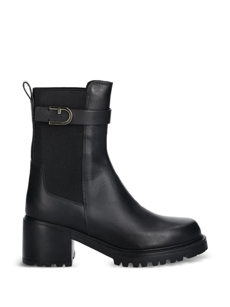  Furla Botas Con Correa Con Hebilla - Negro 