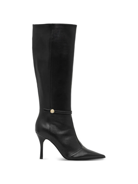 Furla Botas Con Puntera En Punta - Negro 