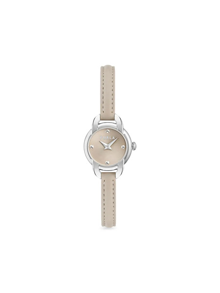  Furla Correa De Piel De 28 Mm - Gris 