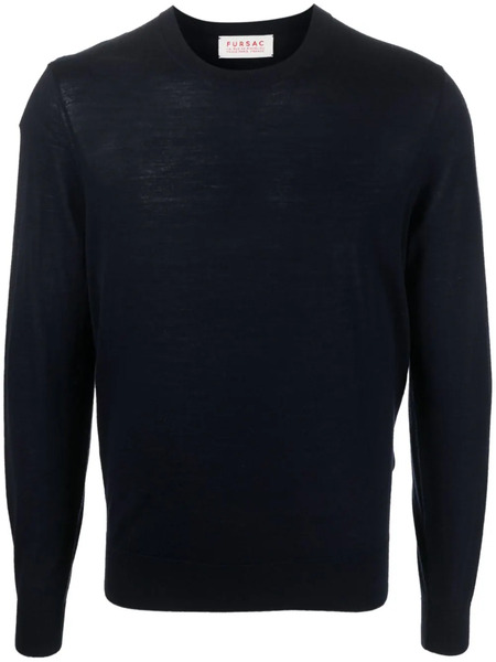  Fursac Jersey Con Cuello Redondo - Azul 