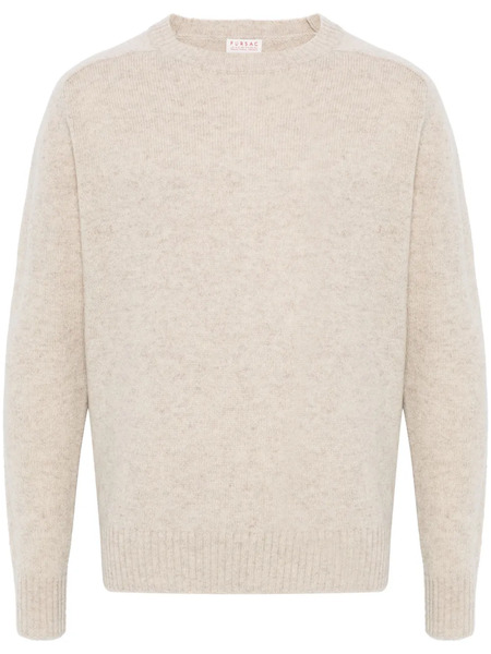  Fursac Jersey Con Efecto De Melange - Neutro 
