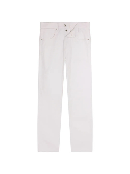  Fursac Pantalones Rectos De Algodón - Neutro 