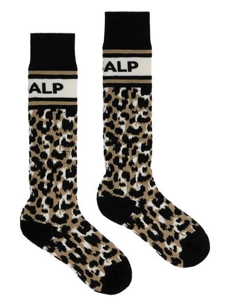  Fusalp Calcetines Con Estampado De Leopardo - Neutro 