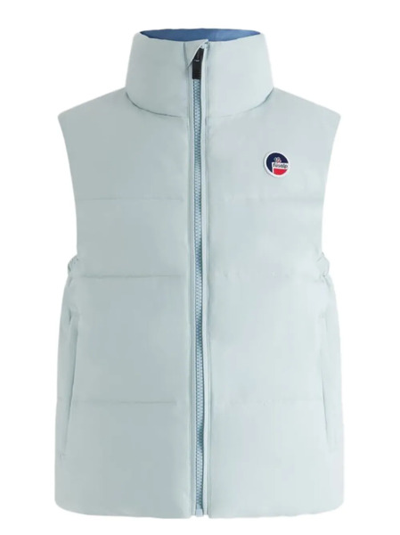  Fusalp Chaleco Acolchado Con Cuello Alto - Azul 