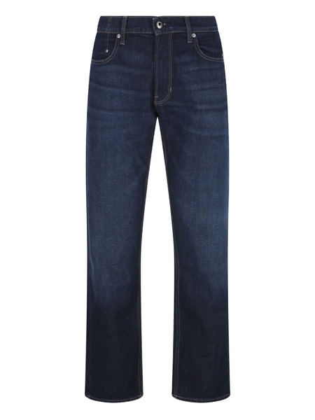  G-star Raw Vaqueros Rectos Con Parche Del Logo - Azul 