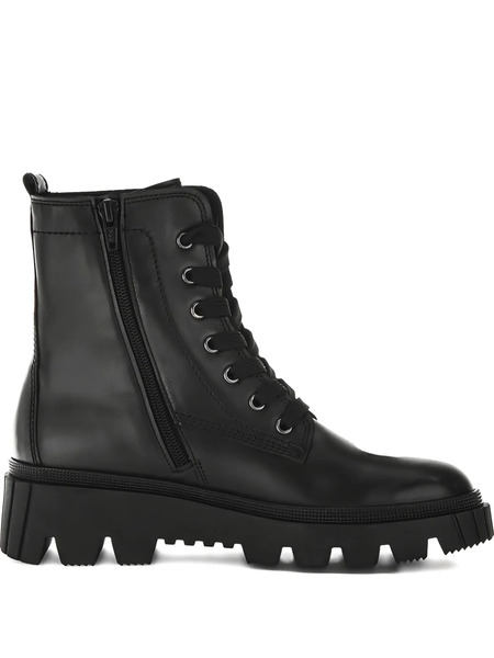  Gabor Botas Militares Con Cordones - Negro 