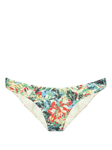  Ganni Bragas De Bikini Con Estampado Floral - Azul 