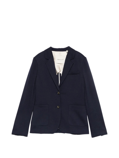  Gant Blazer Con Solapas De Muesca - Azul 