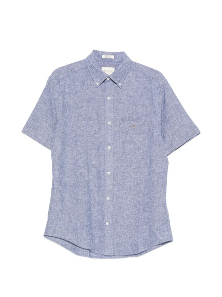  Gant Camisa Con Botones - Azul 