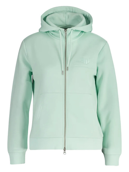  Gant Capucha Con Cremallera - Verde 