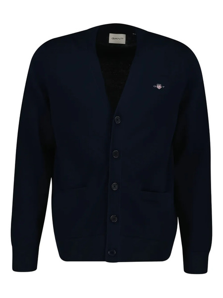  Gant Cárdigan Con Botones - Azul 