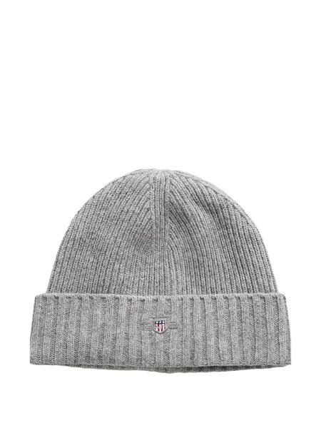  Gant Gorro Con Logo - Gris 