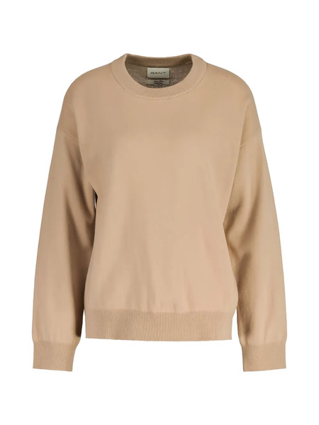  Gant Sudadera Con Cuello Redondo - Marrón 
