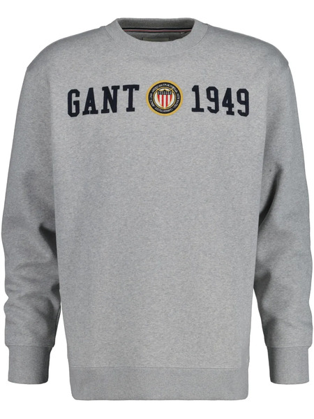  Gant Sudadera Crest Shield - Gris 