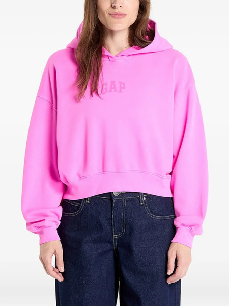  Gap Sudadera Con Capucha Y Logo - Rosa 