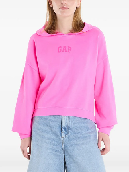  Gap Sudadera Con Capucha Y Logo - Rosa 