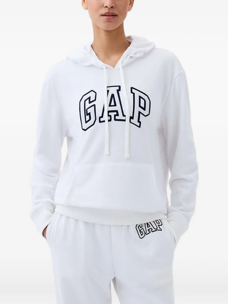  Gap Sudadera De Algodón Con Capucha - Blanco 