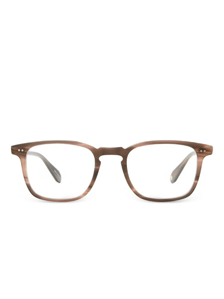  Garrett Leight Gafas Howland Con Montura Rectangular - Marrón 