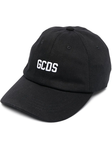  Gcds Gorra Con Logo Bordado - Negro 