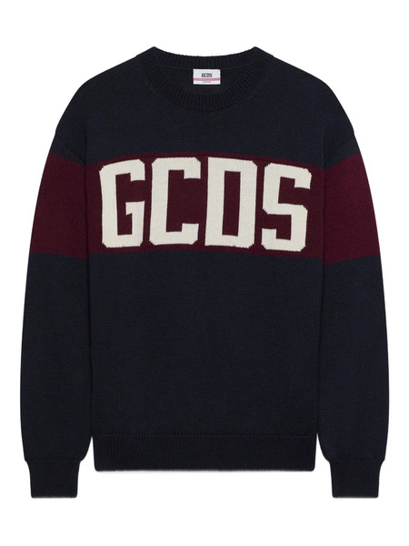  Gcds Jersey A Rayas Con Logo - Azul 