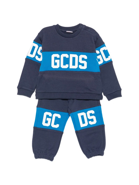  Gcds Kids Chándal Con Logo Estampado - Azul 