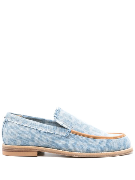  Gcds Mocasines Vaqueros Con Monograma - Azul 