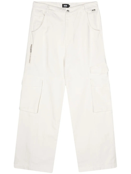  Gcds Pantalones Ultracargo Anchos - Blanco 