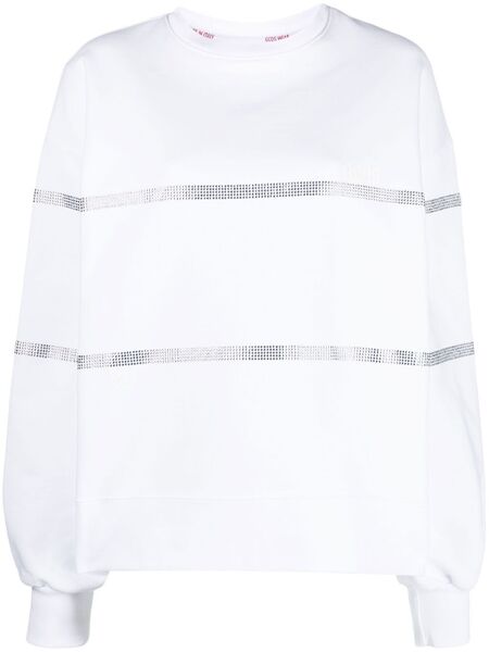  Gcds Sudadera A Rayas Horizontales - Blanco 