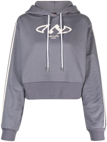  Gcds Sudadera Con Capucha Y Logo - Gris 