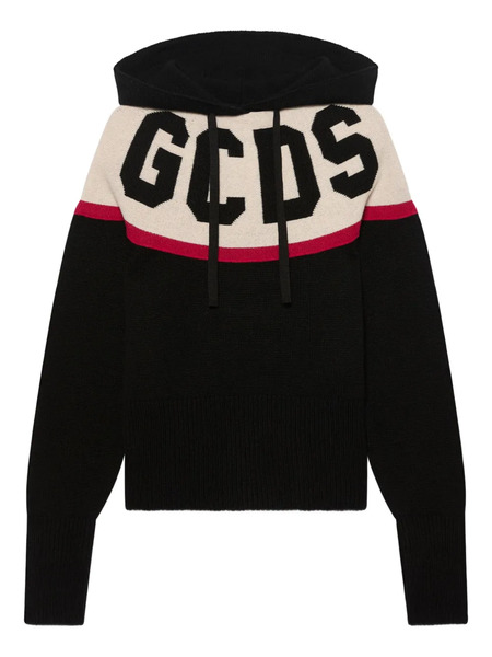  Gcds Sudadera Con Capucha Y Logo - Negro 