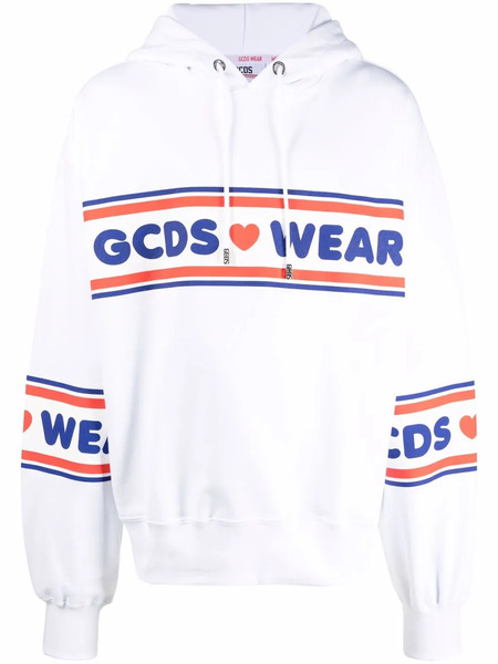  Gcds Sudadera Con Estampado Gráfico - Blanco 
