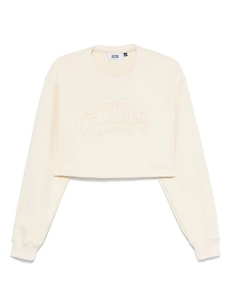  Gcds Sudadera Corta Con Logo - Neutro 