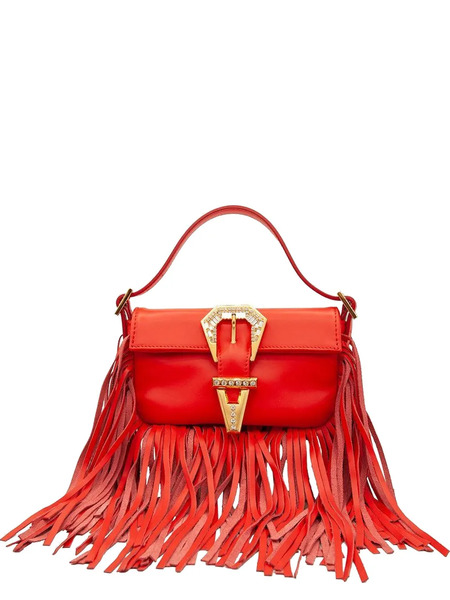  Gedebe Mini Habibi Fringed Bag - Rojo 