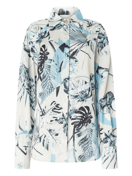  Genny Camisa Con Estampado Floral - Multicolor 