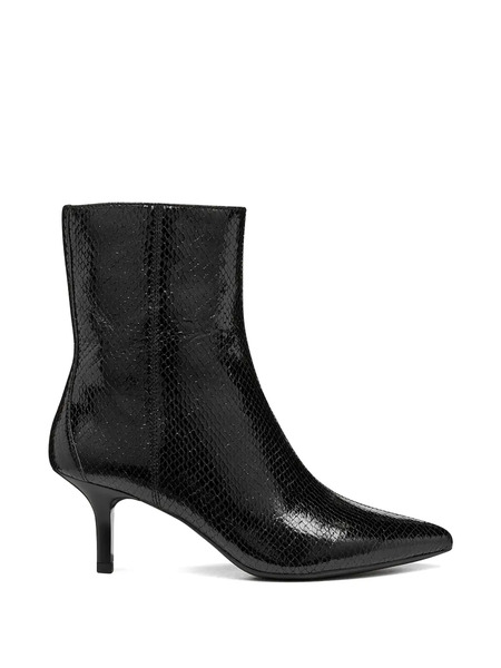  Geox Botines Con Puntera En Punta - Negro 